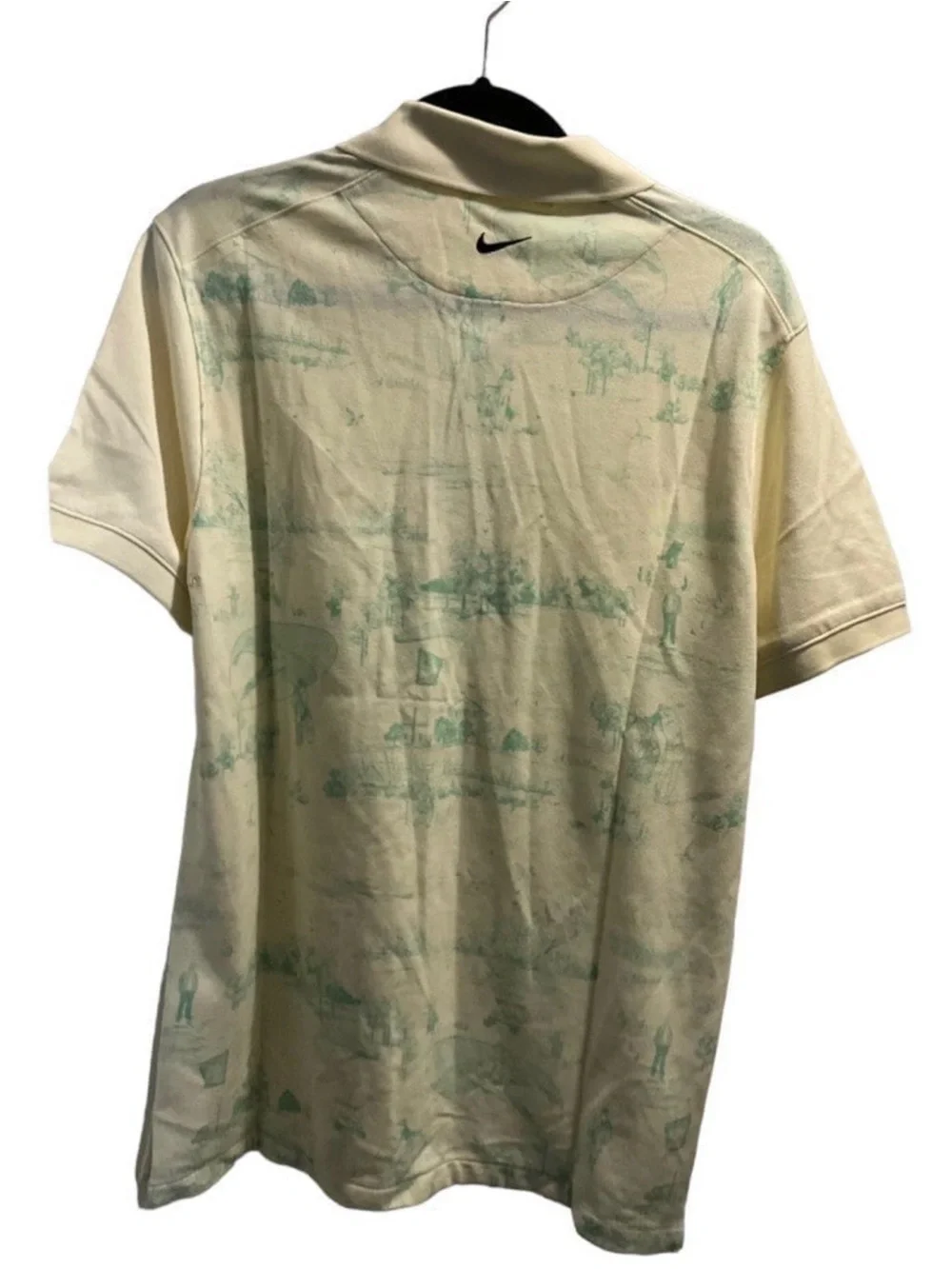 Nike Polo with Scenic Print Men's Medium